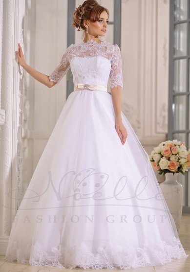 Свадебное платье Далида-B45255 - Свадебный салон Belle Amore