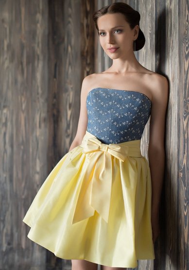 Свадебное платье Dzintary-mini-A45522 - Свадебный салон ART PODIUM