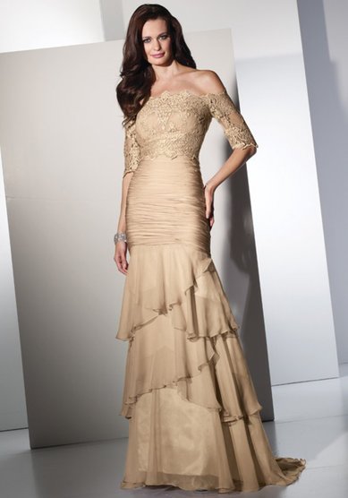 Вечернее платье Золотая сказка-Y45694 - Салон свадебной и вечерней моды Your Love Story
