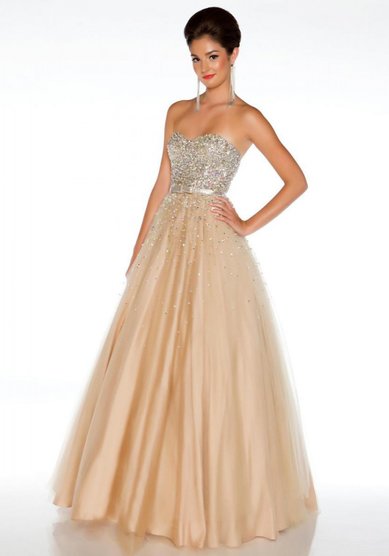 Вечернее платье Принцесса-Y45697 - Салон свадебной и вечерней моды Your Love Story