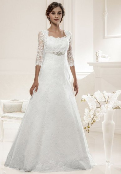 Свадебное платье M16-Б45709 - Свадебный салон Белый Авантаж