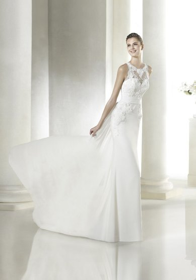 Свадебное платье Saina-L45840 - Свадебный салон La Sposa De La Rosa - закрыт