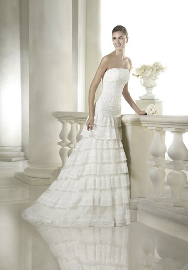 Свадебное платье Shadia-L45845 - Свадебный салон La Sposa De La Rosa - закрыт