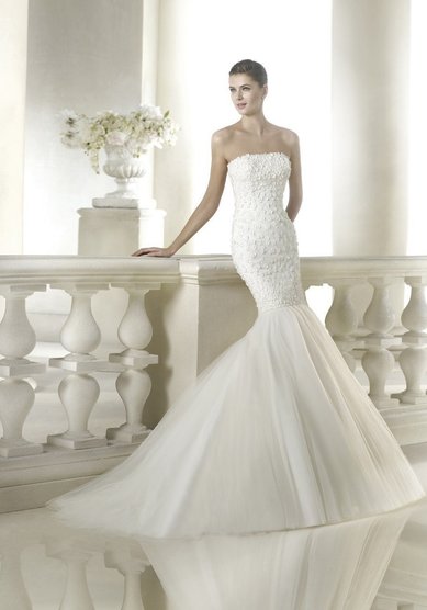 Свадебное платье Sigourney-L45850 - Свадебный салон La Sposa De La Rosa - закрыт