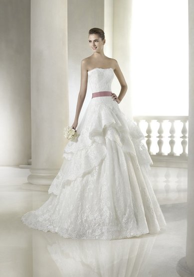 Свадебное платье Silana-L45851 - Свадебный салон La Sposa De La Rosa - закрыт