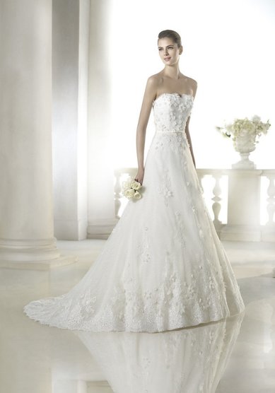 Свадебное платье Stefania-L45855 - Свадебный салон La Sposa De La Rosa - закрыт