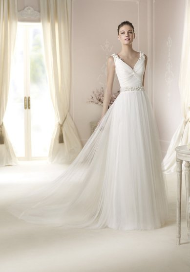 Свадебное платье Dalina-L45858 - Свадебный салон La Sposa De La Rosa - закрыт