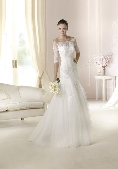 Свадебное платье Dalma-L45859 - Свадебный салон La Sposa De La Rosa - закрыт