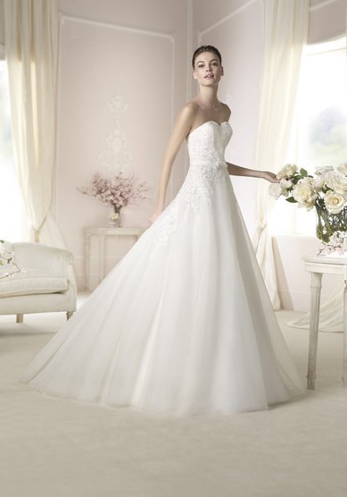 Свадебное платье Jaques-L45867 - Свадебный салон La Sposa De La Rosa - закрыт