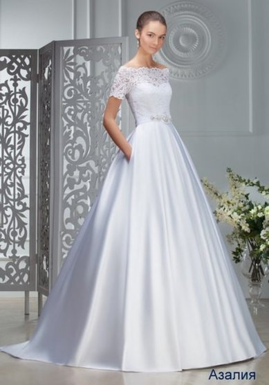 Свадебное платье Азалия-B45960 - Мир свадебной моды Bellissimo