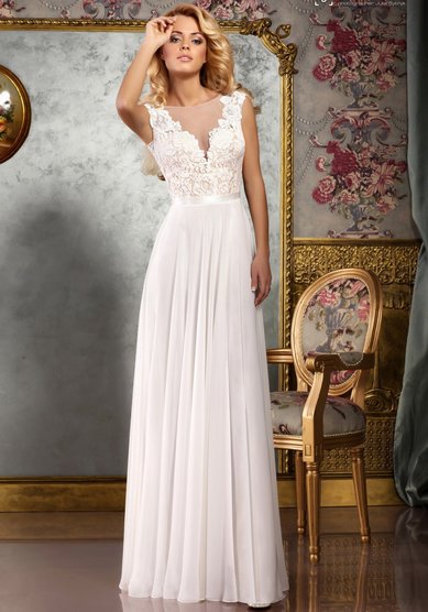 Свадебное платье Инесса-A46012 - Салон свадебных и вечерних платьев Anna Dress