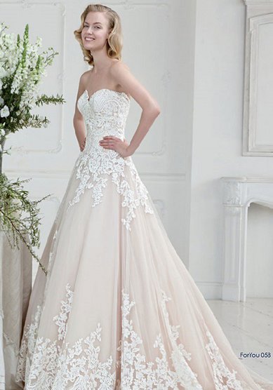 Свадебное платье FOR YOU 058-W46015 - Свадебный бутик WonderWhite