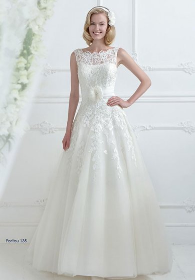 Свадебное платье FOR YOU 135-W46016 - Свадебный бутик WonderWhite