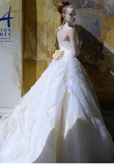 Свадебное платье GAVINA-W46019 - Свадебный бутик WonderWhite