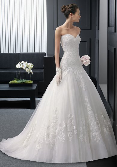 Свадебное платье RASGO-W46029 - Свадебный бутик WonderWhite