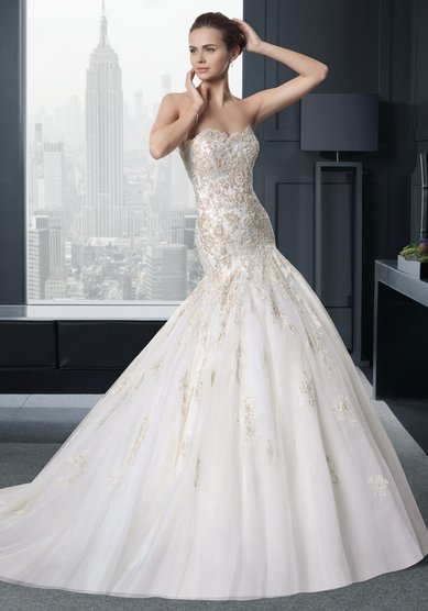 Свадебное платье REGINA-W46030 - Свадебный бутик WonderWhite