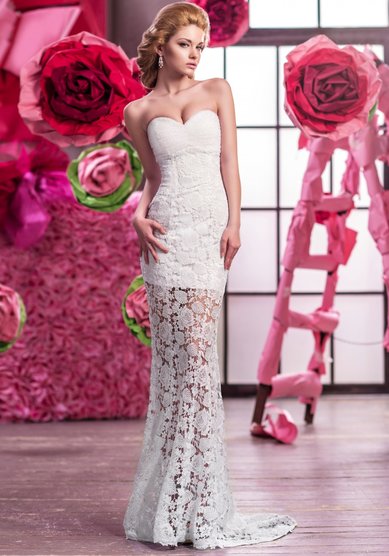 Свадебное платье 1706 Нолина-A46038 - Дом свадебной и вечерней моды Anna Bogdan