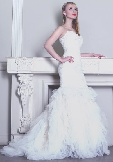 Свадебное платье Элизабет-A46098 - Дизайн-студия Amantes