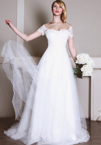 Свадебное платье Инес-A46101 - Дизайн-студия Amantes
