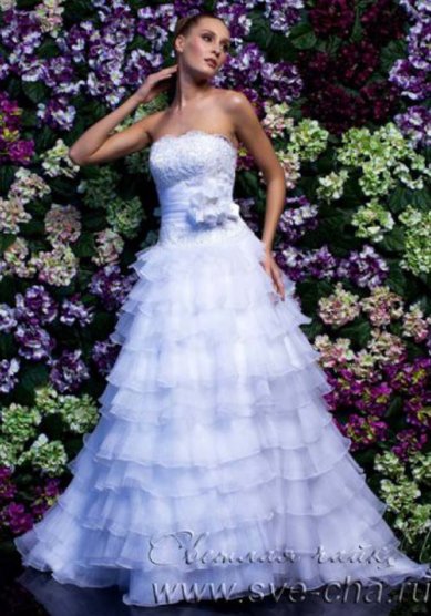 Свадебное платье SP10-056D*6-С46112 - Свадебный салон Светлая чайка