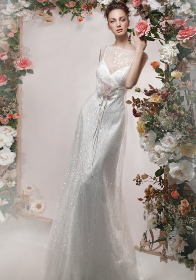 Свадебное платье Розовая камелия-С46283 - Свадебный салон Счастливый Случай