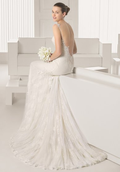 Свадебное платье SILVIA-W46559 - Свадебный бутик WonderWhite