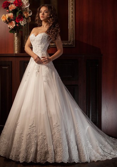 Свадебное платье Дэниc-С46669 - Свадебный салон Счастливый Случай