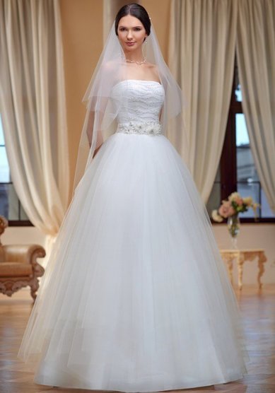 Свадебное платье Лаура-B46670 - Мир свадебной моды Bellissimo