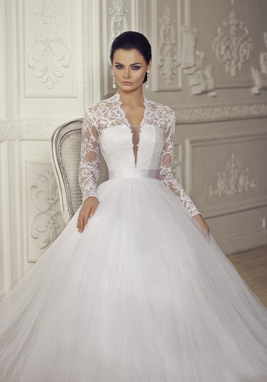 Свадебное платье Ирис-B47360 - Мир свадебной моды Bellissimo