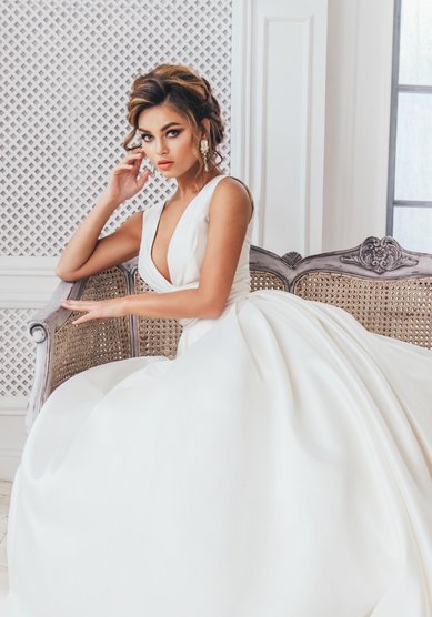 Свадебное платье Агнесса-A47822 - Дом свадебной и вечерней моды Anna Bogdan