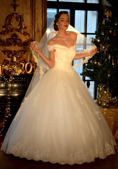 Свадебное платье Бриджит-B48201 - Свадебный салон BELANGE/Беланж