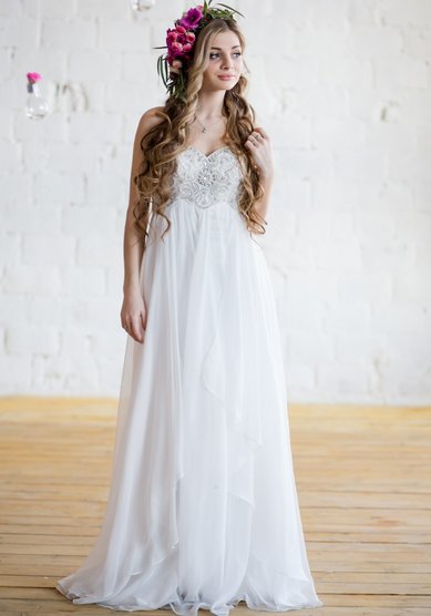 Свадебное платье Эмили-P48230 - Свадебный салон Perry Blue