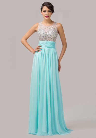 Вечернее платье CL6110-A48249 - Салон свадебных и вечерних платьев Anna Dress