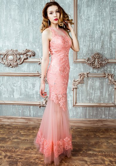 Вечернее платье Милена-P48289 - Свадебный салон Perry Blue