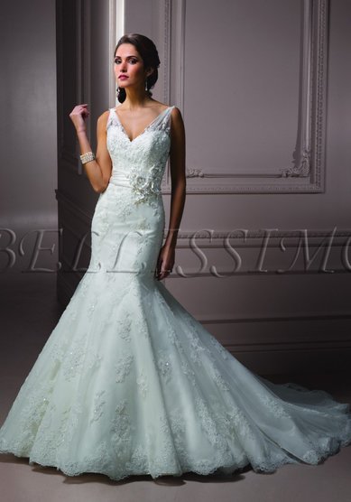 Свадебное платье Куинлин-B48425 - Мир свадебной моды Bellissimo