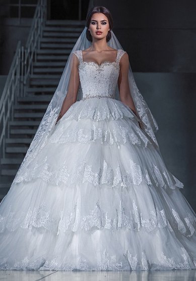 Свадебное платье 14204-1 LUXERY-L48676 - Свадебный салон Love Bridal