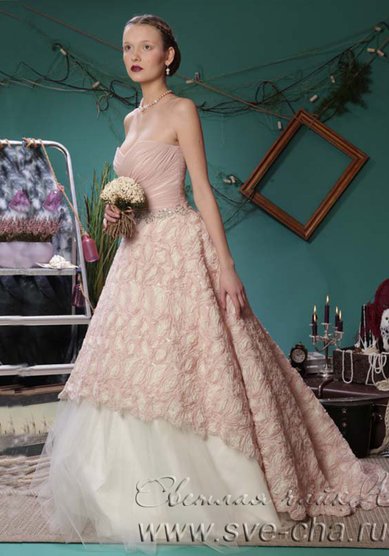 Свадебное платье Мененас-С48688 - Свадебный салон Светлая чайка