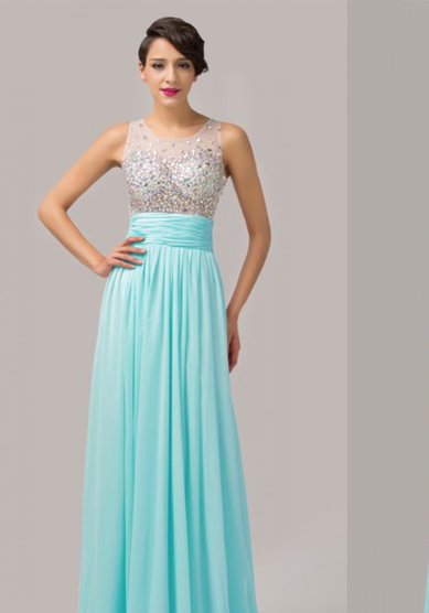 Вечернее платье 001-V48783 - Бутик VENDI