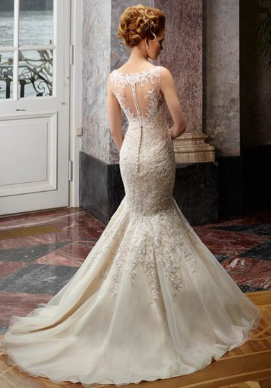 Свадебное платье DL 4219-B49075 - Мир свадебной моды Bellissimo