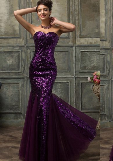 Вечернее платье CL007556-A49208 - Салон свадебных и вечерних платьев Anna Dress