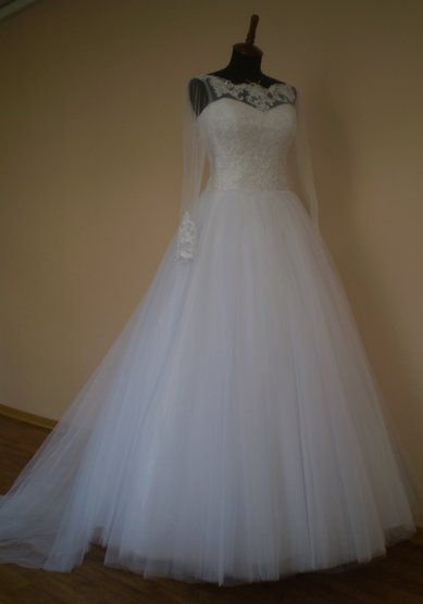 Свадебное платье Татьянка (закрытое)-В49313 - Свадебный салон Венера