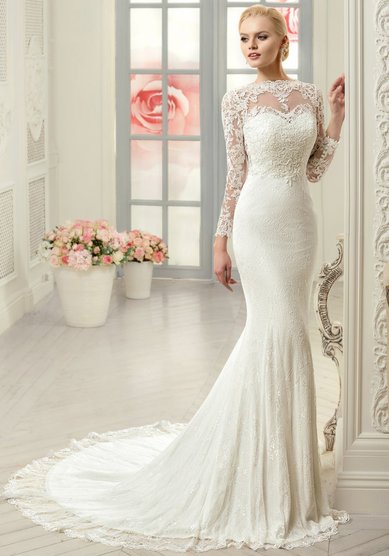 Свадебное платье 14085-1-L49568 - Свадебный салон Love Forever