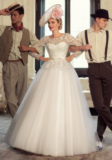 Свадебное платье Земфира-L49640 - Свадебный салон Love Forever