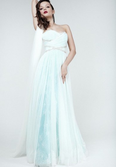 Вечернее платье Санторини-L49655 - Свадебный салон Love Forever