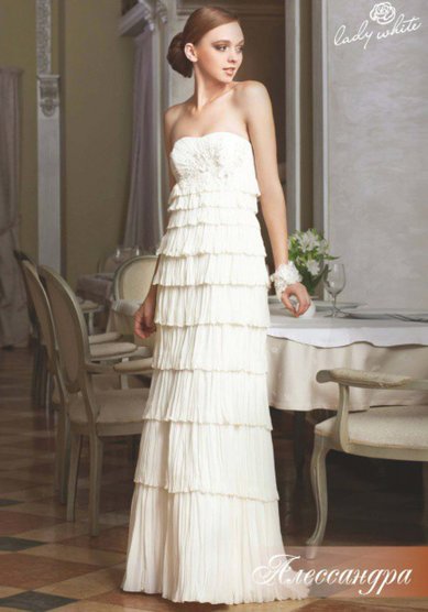 Свадебное платье Алессандра-Y49736 - Салон свадебной и вечерней моды Your Love Story