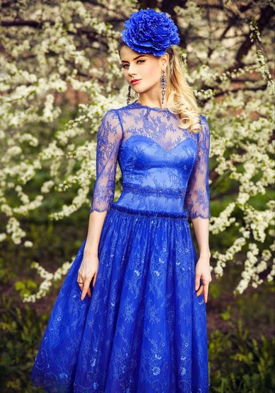 Вечернее платье ultramarine-T49742 - Свадебный салон TO BE LOVE!