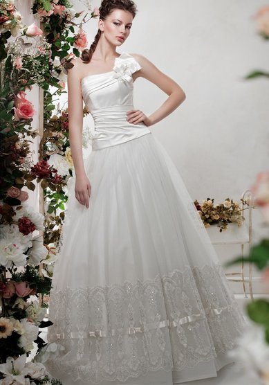 Свадебное платье Мильфей-С49746 - Свадебный салон Счастливый Случай