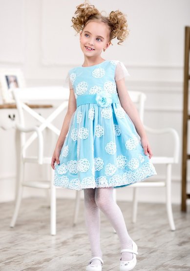 Детское платье 2С9031B-X50588 - Свадебный салон X`zotic / jan steen
