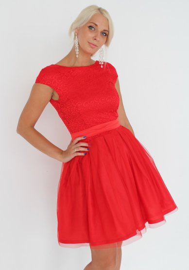 Вечернее платье Стиляги-A50738 - Салон свадебных и вечерних платьев Anna Dress