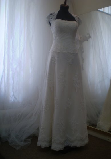 Свадебное платье Джейн (с капелькой)-В51616 - Свадебный салон Венера